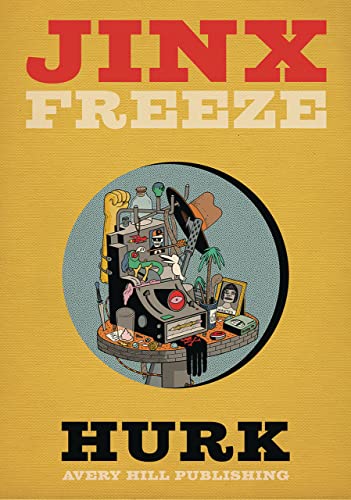 Book cover for "Jinx Freeze" by Hurk, featuring a detailed circular illustration.