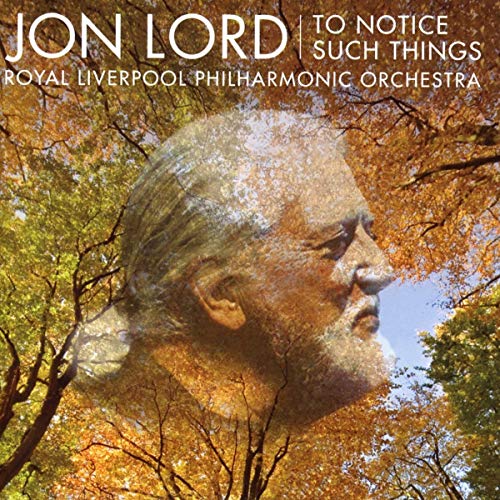 CD cover featuring Jon Lord’s portrait overlaid on autumnal trees.