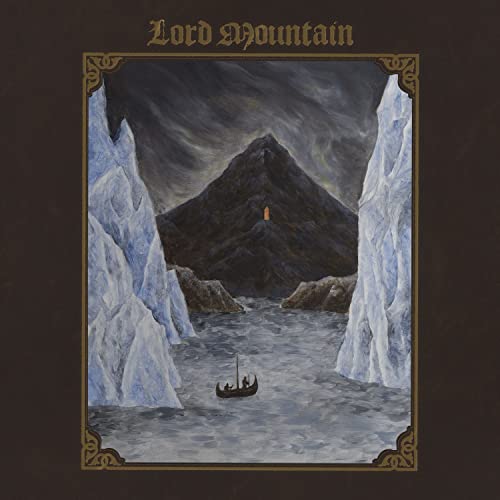CD cover: painted mountain landscape with a small boat on water.