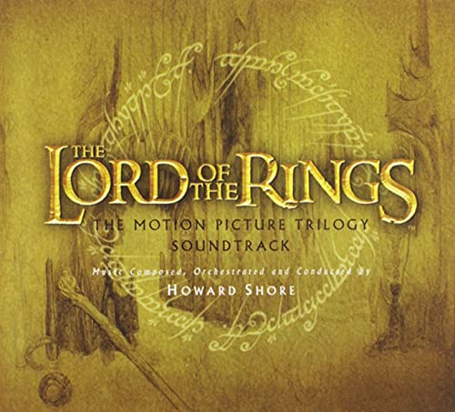 CD cover for "The Lord of the Rings: The Motion Picture Soundtrack.