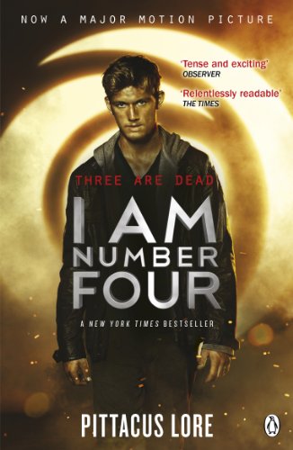 Book cover: young man with glowing circle, title "I Am Number Four.