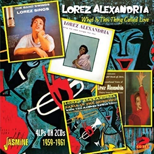 CD cover featuring portraits and album art of Lorez Alexandria, 1959-1961.