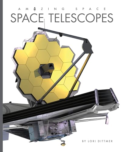Book cover featuring the James Webb Space Telescope’s golden mirror.