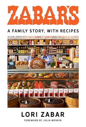 Book cover for "Zabar's," featuring a deli counter and owners.