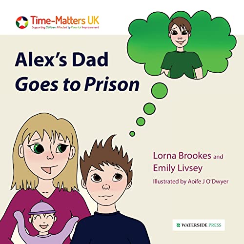 Book cover with illustration of a woman, child, and thought bubble of a man.
