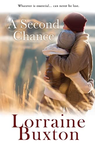 Book cover: woman embracing a child in a field of tall grass.