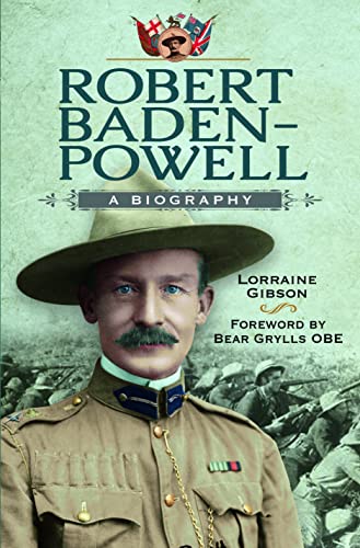 Book cover featuring a portrait of Robert Baden-Powell in military uniform.