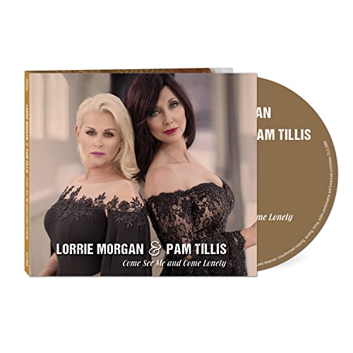 CD cover featuring Lorrie Morgan and Pam Tillis in evening wear.
