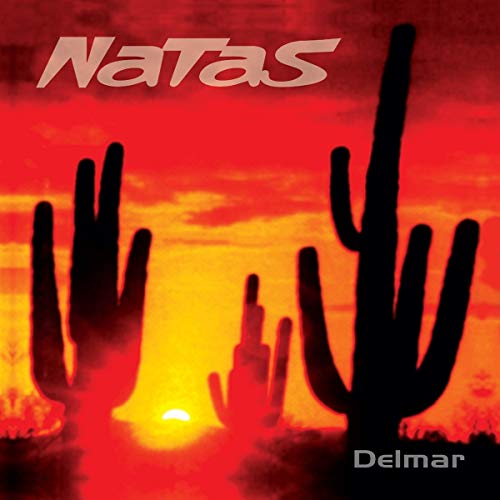 Los Natas" album cover featuring silhouetted cacti against a red sunset.