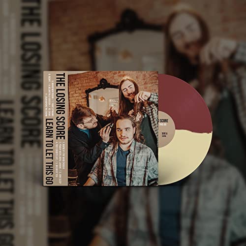 Vinyl record for The Losing Score’s “Learn To Let This Go” album.