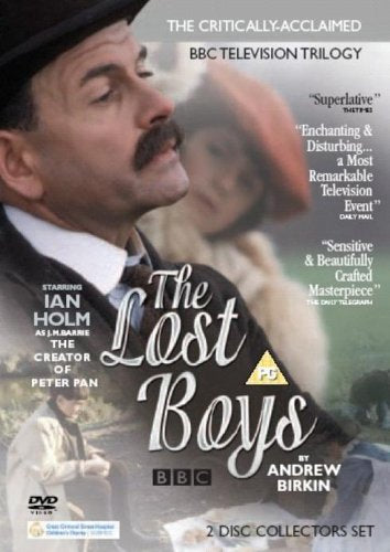 DVD cover for "The Lost Boys" featuring Ian Holm in a hat.