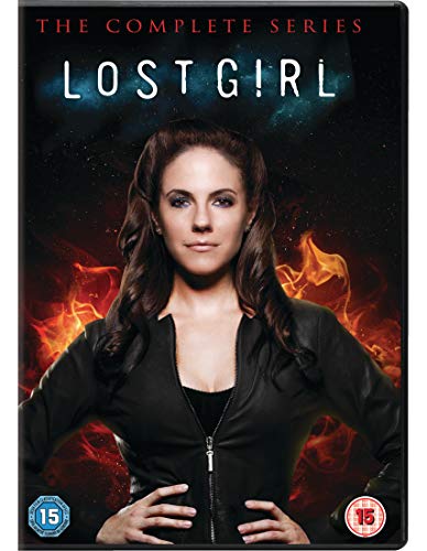 DVD cover for "Lost Girl" featuring a woman with long brown hair.