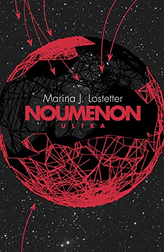 Book cover: dark sphere with red lines and “Noumenon Ultra” title.