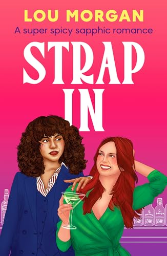 Book cover with illustrated portraits of two women and cocktail glasses.
