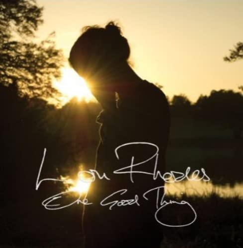 CD cover for Lou Rhodes’ “One Good Thing” featuring a silhouetted figure.