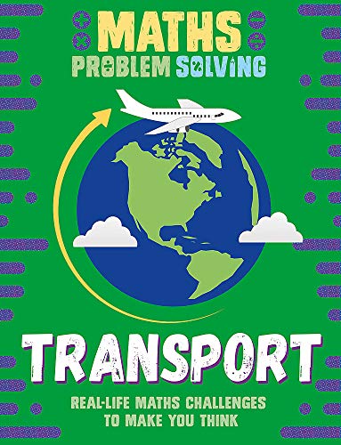 Book cover: "Transport" with a plane flying over a world map.