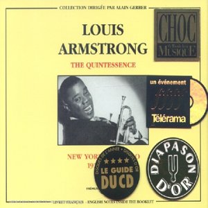 Louis Armstrong CD cover with text reading "No image available.