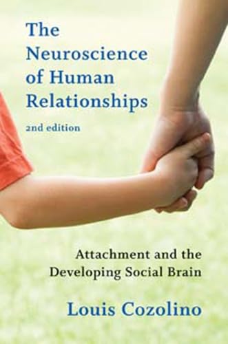 Book cover: adult and child hands, title “The Neuroscience of Human Relationships.”