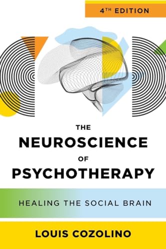 Book cover: "The Neuroscience of Psychotherapy" with brain imagery.