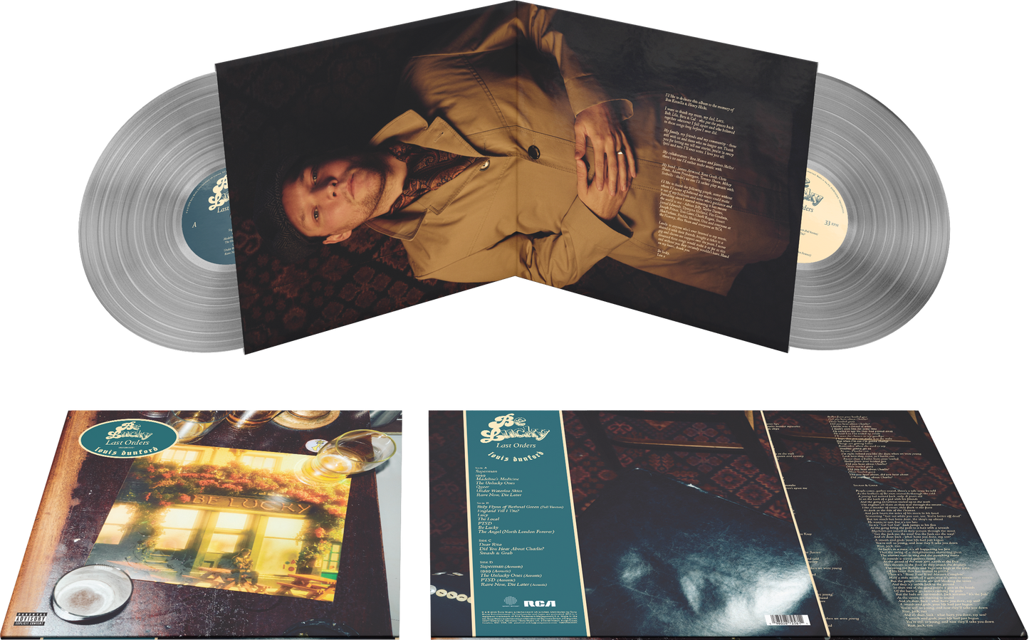 Louis Dunford - Be Lucky: Last Orders (DLX Silver LP) [VINYL]