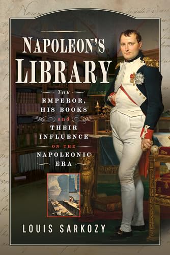 Book cover featuring a portrait of Napoleon Bonaparte standing in a library.