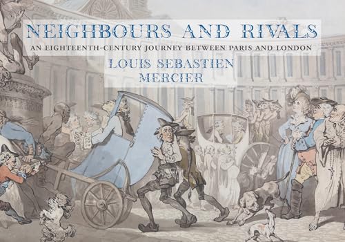 Book cover depicting 18th-century Paris and London street scenes and people.
