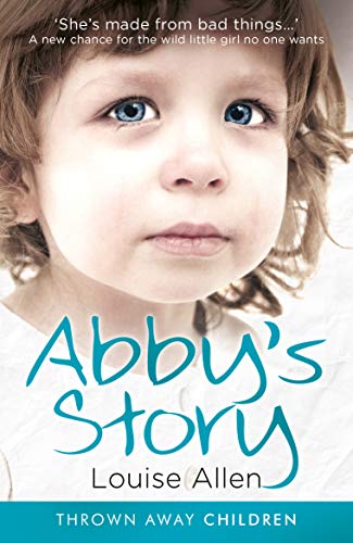 Book cover featuring a close-up of a young girl with blue eyes.