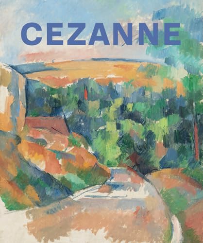 Cezanne book cover featuring a post-impressionist landscape painting.