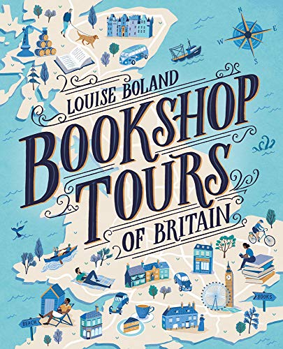 Book cover featuring a map of Britain illustrated with landmarks, people, and the book title.