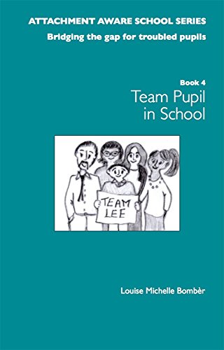 Book cover with sketch of diverse group holding a "Team" sign.