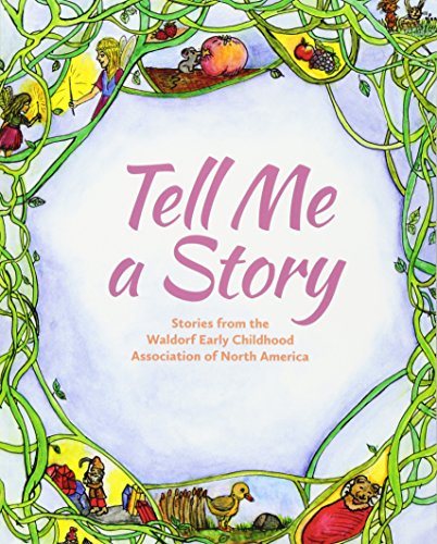 Book cover featuring whimsical illustrations of fairies, animals, and vines framing the title text.