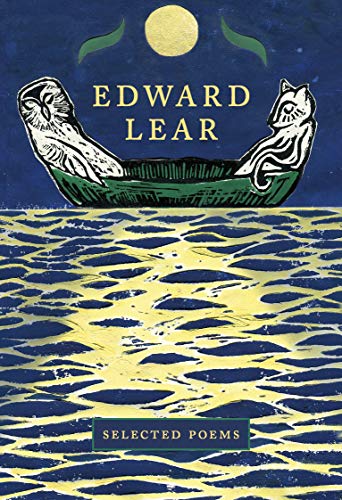 Book cover: "Edward Lear: Selected Poems" with owl and cat in a boat.