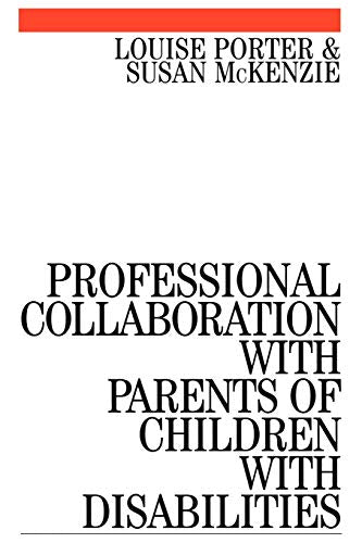 Book cover: "Professional Collaboration with Parents of Children with Disabilities".