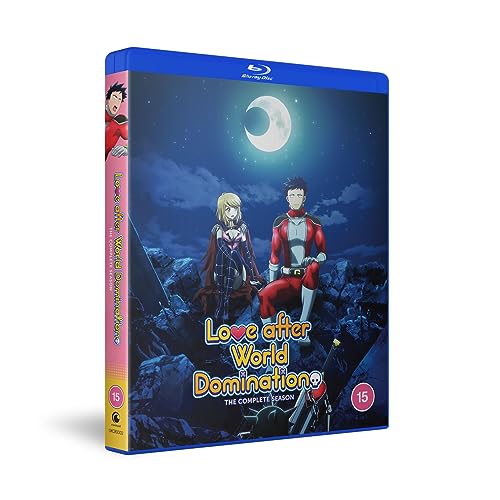 Blu-ray case for "Love After World Domination" anime, featuring characters.