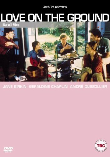 DVD cover for "Love On The Ground" featuring four people in a garden.