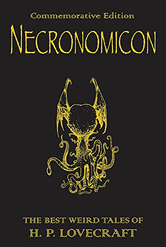 Black book cover with gold lettering and a tentacled creature illustration.