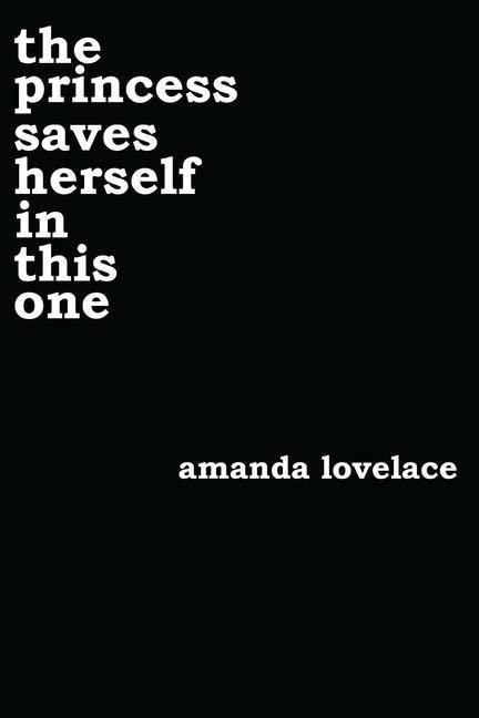 Book cover with white text on a black background reading the title and author.