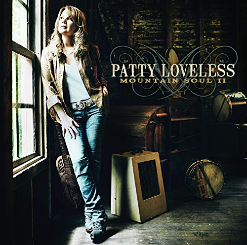 Patty Loveless album cover, “Mountain Soul II,” featuring a woman by a window.