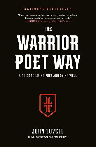 Book cover: "The Warrior Poet Way" with bold white text on black.