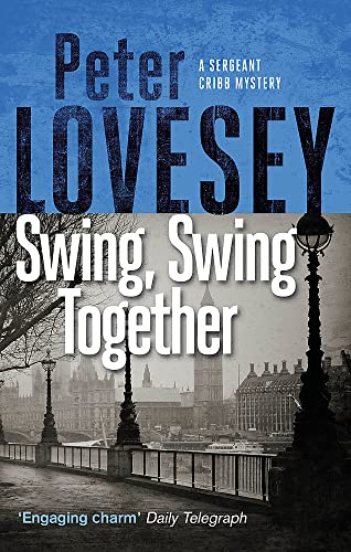 Book cover with author Peter Loveseys’ name and a London cityscape.