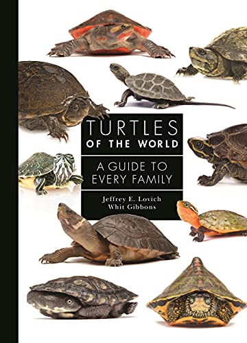 Book cover displaying diverse turtle species and the title "Turtles of the World.