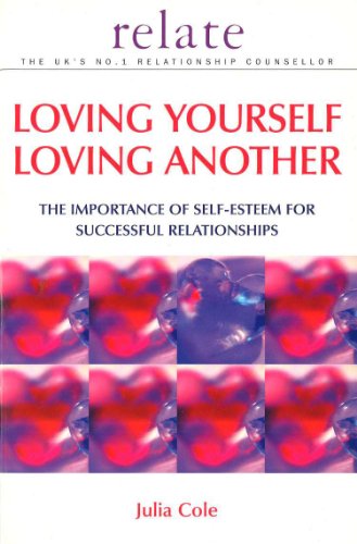 Book cover with red hearts and text: "Loving Yourself Loving Another.