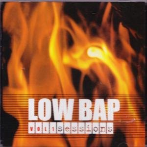 CD cover with flames and white text reading "Low Bap Sessions.