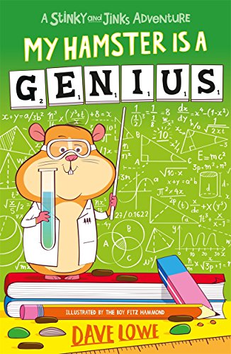 Book cover: hamster in lab coat with test tube and equations.