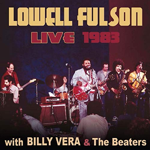 CD cover: Lowell Fulson and band performing live in 1983.
