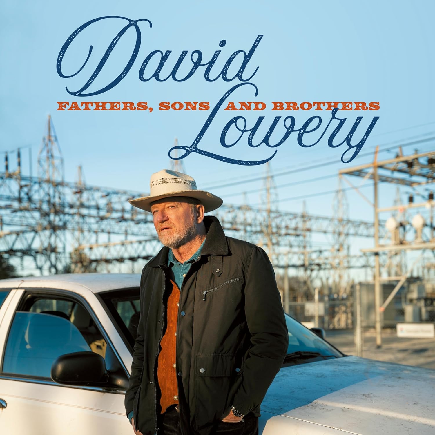David Lowery album cover featuring a man in a hat and jacket.