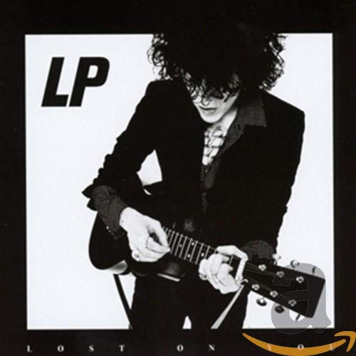 LP “Lost On You” CD cover: black and white portrait of a musician.