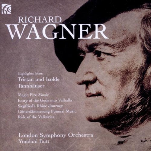 CD cover with Richard Wagner's portrait and London Symphony Orchestra text.