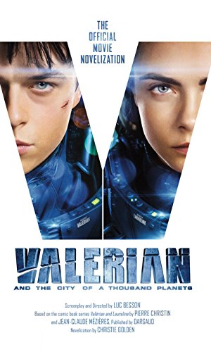 Book cover featuring Valerian and Laureline from the sci-fi movie.