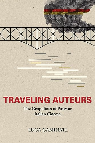 Book cover featuring a bridge, smoke with Italian flag colors, and title text.